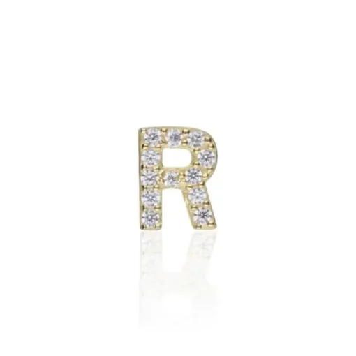 Stroili Orecchini a lobo Bon Ton oro giallo e Cubic zirconia