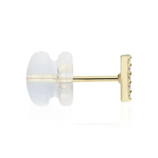 Stroili Orecchini a lobo Bon Ton oro giallo e Cubic zirconia