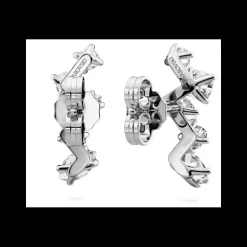 SWAROVSKI - Orecchini ear cuff Galaxy Diamanti 1,25 ct tw, Taglio misto, Oro bianco 18 K