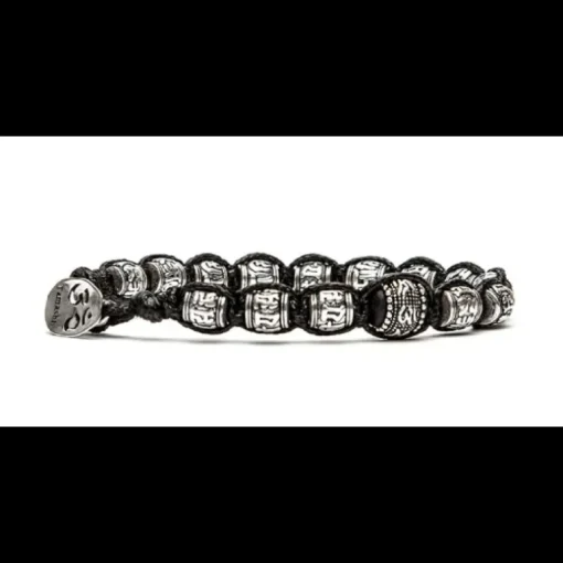 TAMASHII Bracciale Ruota Preghiera in Argento