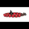 TAMASHII Bracciali Shungite con Agata rosso passione