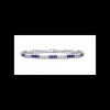 Zancan - Bracciale in argento con pietre naturali.
