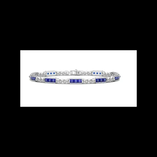 Zancan - Bracciale in argento con pietre naturali.