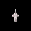 ZANCAN - PENDENTE CROCE IN ORO E DIAMANTI
